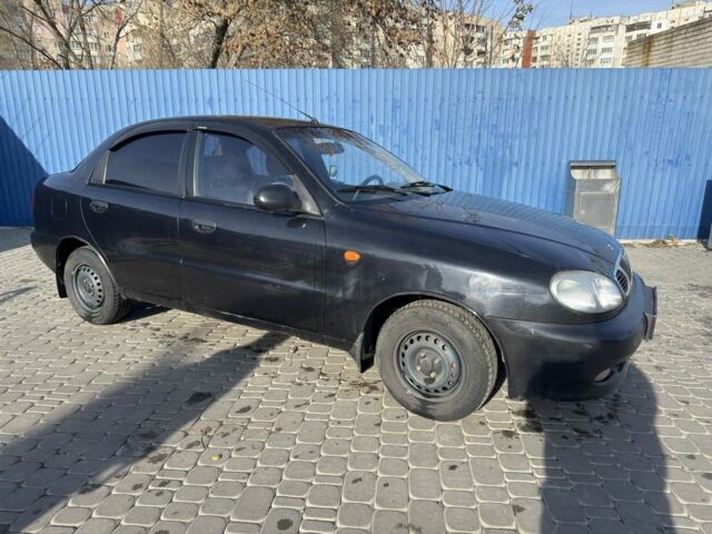 Черный Дэу Сенс, объемом двигателя 1.6 л и пробегом 201 тыс. км за 1700 $, фото 1 на Automoto.ua