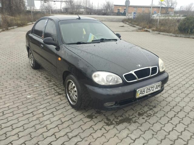 Черный Дэу Сенс, объемом двигателя 1.6 л и пробегом 200 тыс. км за 1600 $, фото 4 на Automoto.ua