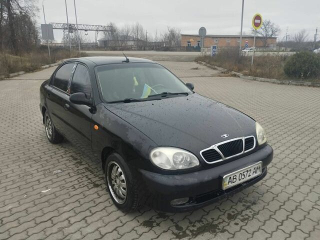 Черный Дэу Сенс, объемом двигателя 1.6 л и пробегом 200 тыс. км за 1600 $, фото 3 на Automoto.ua