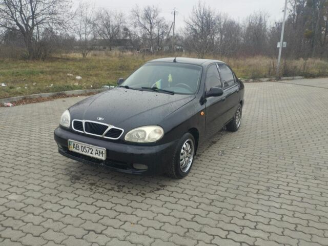 Черный Дэу Сенс, объемом двигателя 1.6 л и пробегом 200 тыс. км за 1600 $, фото 1 на Automoto.ua