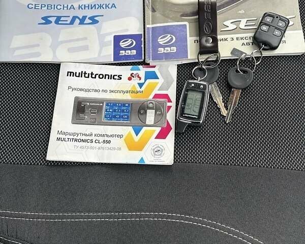 Черный Дэу Сенс, объемом двигателя 1.3 л и пробегом 94 тыс. км за 3500 $, фото 6 на Automoto.ua