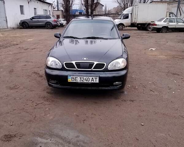 Черный Дэу Сенс, объемом двигателя 1.3 л и пробегом 238 тыс. км за 1800 $, фото 1 на Automoto.ua