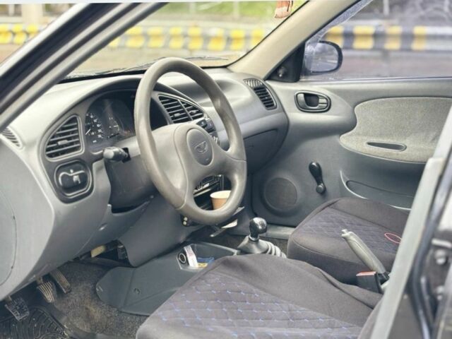 Чорний Деу Сенс, об'ємом двигуна 1.3 л та пробігом 210 тис. км за 1999 $, фото 6 на Automoto.ua