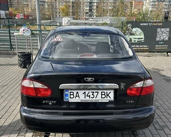 Черный Дэу Сенс, объемом двигателя 1.3 л и пробегом 94 тыс. км за 3500 $, фото 3 на Automoto.ua