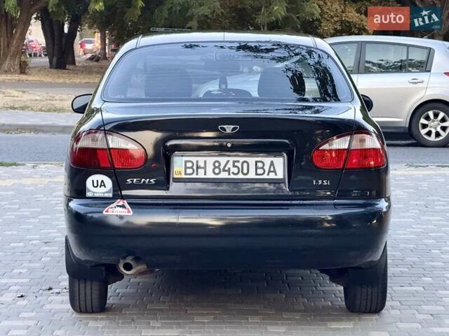 Чорний Деу Сенс, об'ємом двигуна 1.3 л та пробігом 77 тис. км за 2500 $, фото 5 на Automoto.ua
