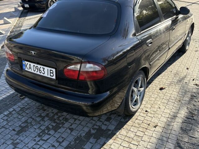 Чорний Деу Сенс, об'ємом двигуна 1.6 л та пробігом 190 тис. км за 2500 $, фото 3 на Automoto.ua