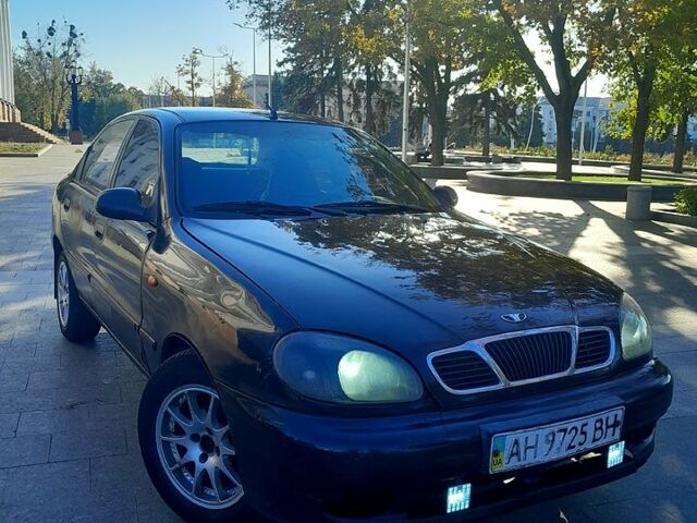 Черный Дэу Сенс, объемом двигателя 1.3 л и пробегом 186 тыс. км за 1160 $, фото 1 на Automoto.ua