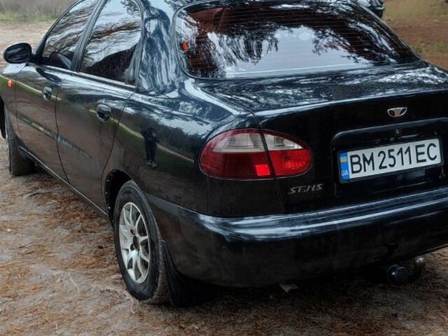 Чорний Деу Сенс, об'ємом двигуна 1.3 л та пробігом 205 тис. км за 2200 $, фото 6 на Automoto.ua