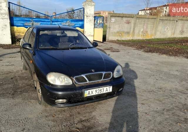 Черный Дэу Сенс, объемом двигателя 1.3 л и пробегом 454 тыс. км за 900 $, фото 6 на Automoto.ua