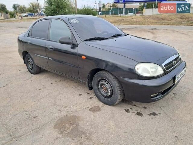 Чорний Деу Сенс, об'ємом двигуна 1.5 л та пробігом 181 тис. км за 3277 $, фото 1 на Automoto.ua
