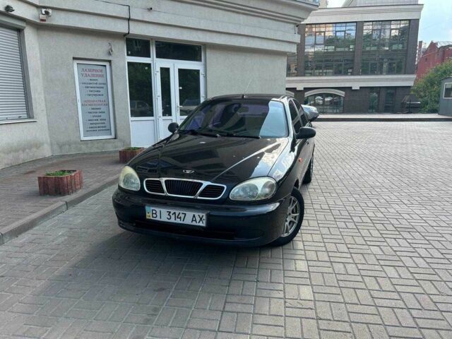 Черный Дэу Сенс, объемом двигателя 1.5 л и пробегом 225 тыс. км за 2300 $, фото 2 на Automoto.ua