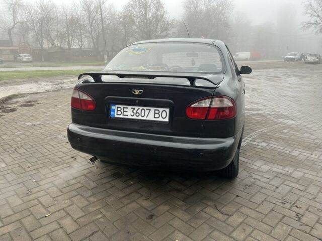 Черный Дэу Сенс, объемом двигателя 1.4 л и пробегом 193 тыс. км за 2200 $, фото 1 на Automoto.ua