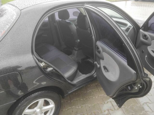 Черный Дэу Сенс, объемом двигателя 1.4 л и пробегом 167 тыс. км за 2500 $, фото 10 на Automoto.ua