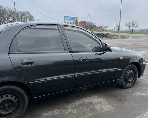 Чорний Деу Сенс, об'ємом двигуна 1.5 л та пробігом 200 тис. км за 1657 $, фото 1 на Automoto.ua