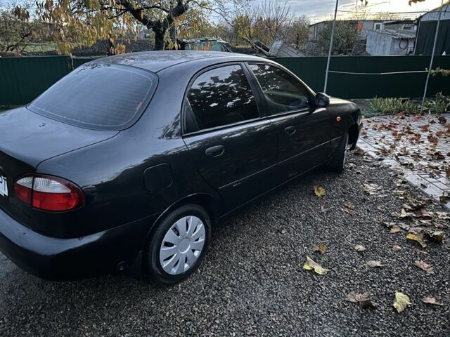 Черный Дэу Сенс, объемом двигателя 1.4 л и пробегом 200 тыс. км за 1550 $, фото 7 на Automoto.ua