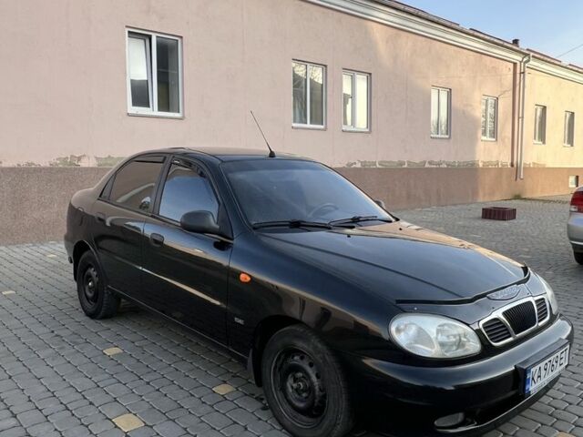 Черный Дэу Сенс, объемом двигателя 1.5 л и пробегом 156 тыс. км за 3200 $, фото 1 на Automoto.ua