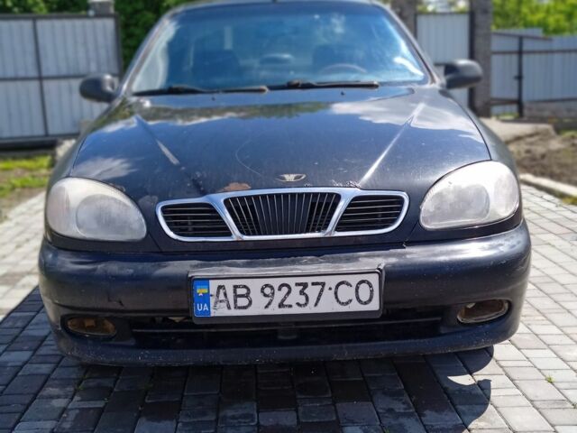 Черный Дэу Сенс, объемом двигателя 1.5 л и пробегом 466 тыс. км за 1600 $, фото 1 на Automoto.ua