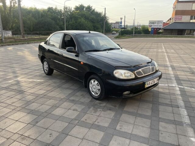 Черный Дэу Сенс, объемом двигателя 1.5 л и пробегом 193 тыс. км за 2100 $, фото 2 на Automoto.ua