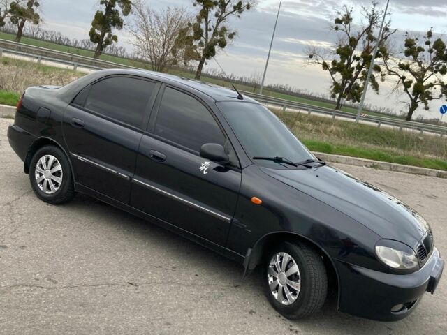 Черный Дэу Сенс, объемом двигателя 1.4 л и пробегом 188 тыс. км за 2400 $, фото 1 на Automoto.ua