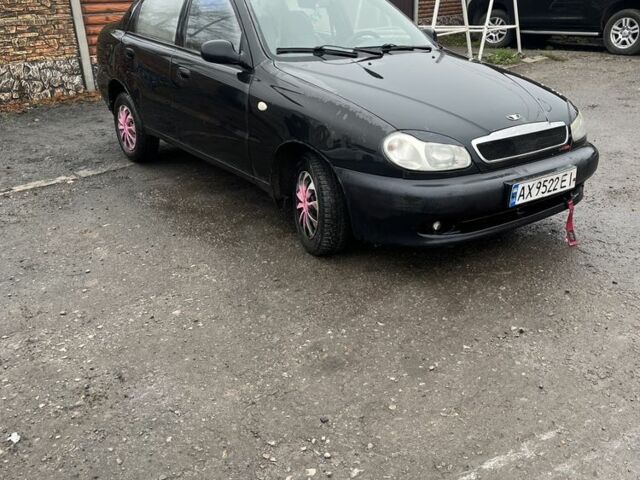 Чорний Деу Сенс, об'ємом двигуна 1.4 л та пробігом 202 тис. км за 1000 $, фото 1 на Automoto.ua