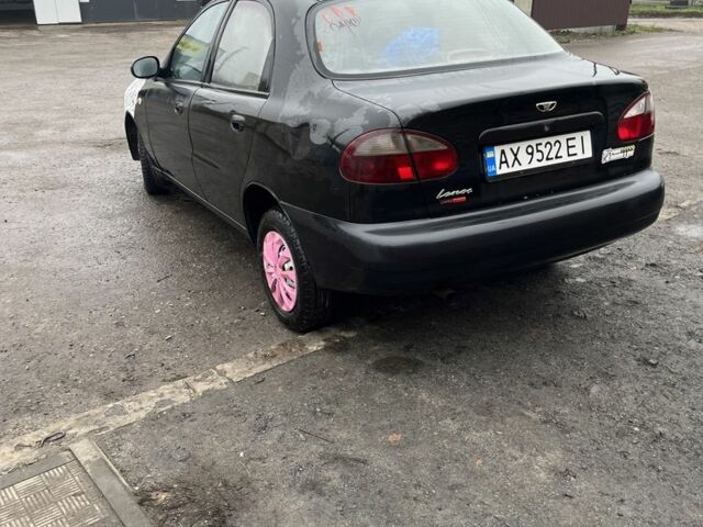 Чорний Деу Сенс, об'ємом двигуна 1.4 л та пробігом 202 тис. км за 1000 $, фото 3 на Automoto.ua