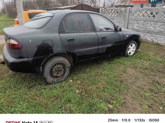 Черный Дэу Сенс, объемом двигателя 1.6 л и пробегом 230 тыс. км за 2000 $, фото 1 на Automoto.ua