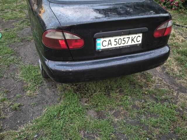 Черный Дэу Сенс, объемом двигателя 1.5 л и пробегом 350 тыс. км за 1200 $, фото 1 на Automoto.ua