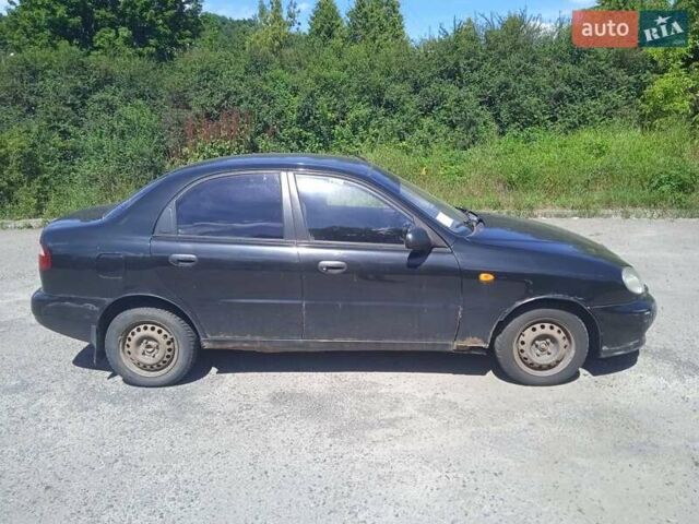 Чорний Деу Сенс, об'ємом двигуна 1.6 л та пробігом 185 тис. км за 1700 $, фото 1 на Automoto.ua