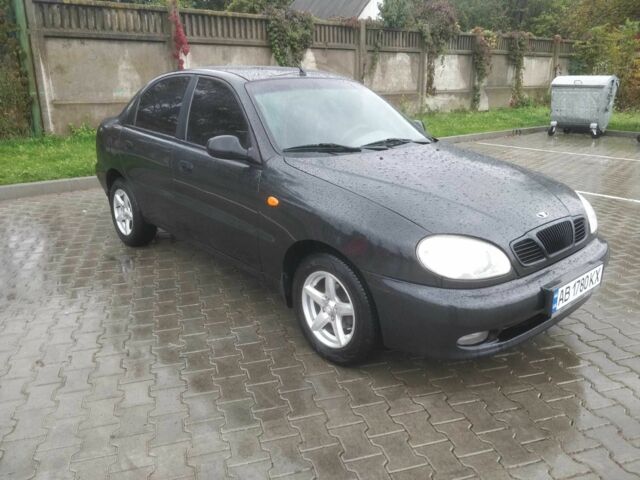 Черный Дэу Сенс, объемом двигателя 1.4 л и пробегом 167 тыс. км за 2500 $, фото 7 на Automoto.ua