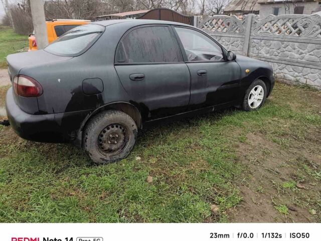 Чорний Деу Сенс, об'ємом двигуна 1.6 л та пробігом 230 тис. км за 2000 $, фото 2 на Automoto.ua