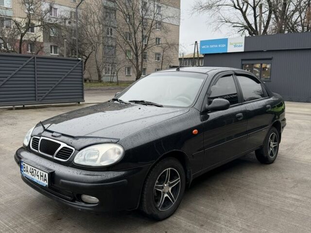 Черный Дэу Сенс, объемом двигателя 1.5 л и пробегом 170 тыс. км за 3400 $, фото 1 на Automoto.ua