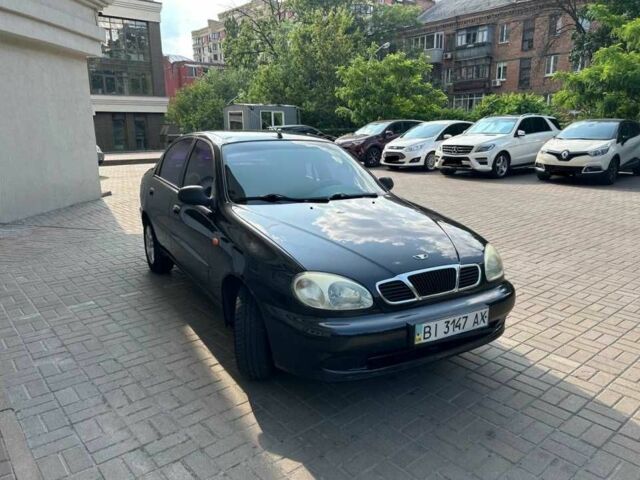 Черный Дэу Сенс, объемом двигателя 1.5 л и пробегом 225 тыс. км за 2300 $, фото 1 на Automoto.ua
