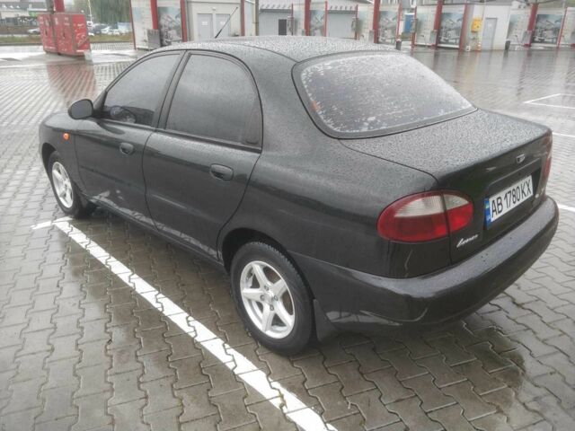 Черный Дэу Сенс, объемом двигателя 1.4 л и пробегом 167 тыс. км за 2500 $, фото 3 на Automoto.ua