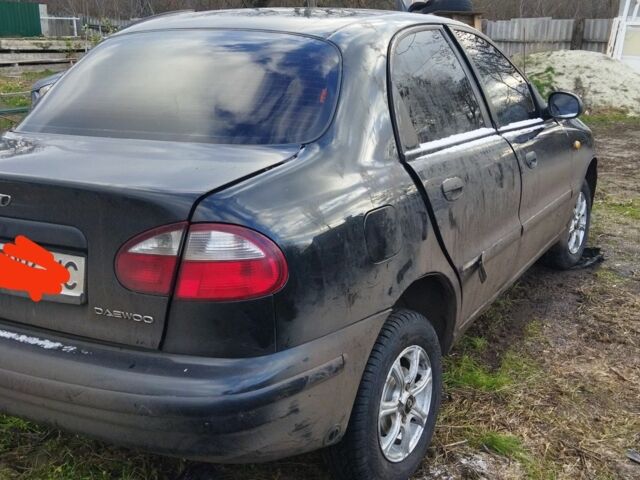 Чорний Деу Сенс, об'ємом двигуна 1.5 л та пробігом 226 тис. км за 405 $, фото 1 на Automoto.ua