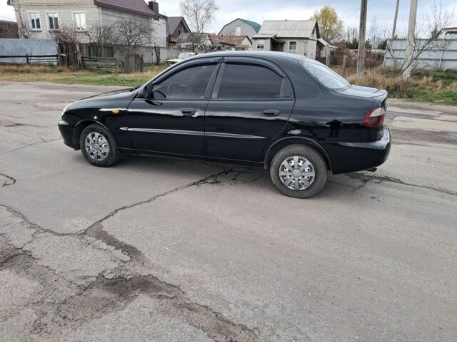 Черный Дэу Сенс, объемом двигателя 1.4 л и пробегом 100 тыс. км за 2000 $, фото 5 на Automoto.ua