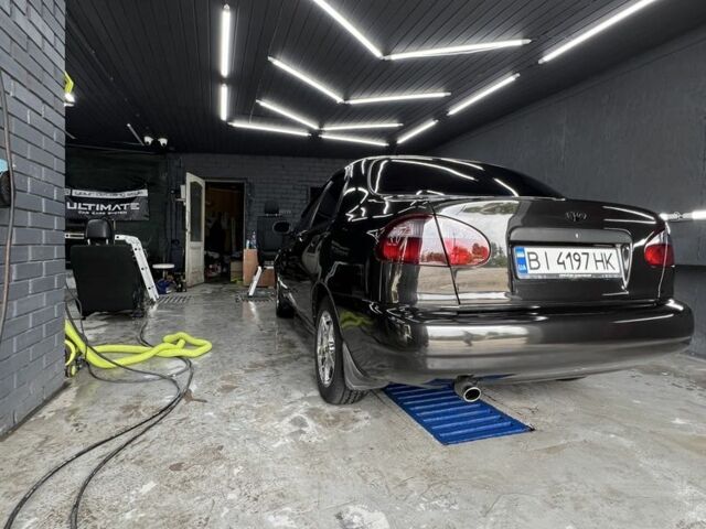 Черный Дэу Сенс, объемом двигателя 1.5 л и пробегом 58 тыс. км за 3500 $, фото 1 на Automoto.ua