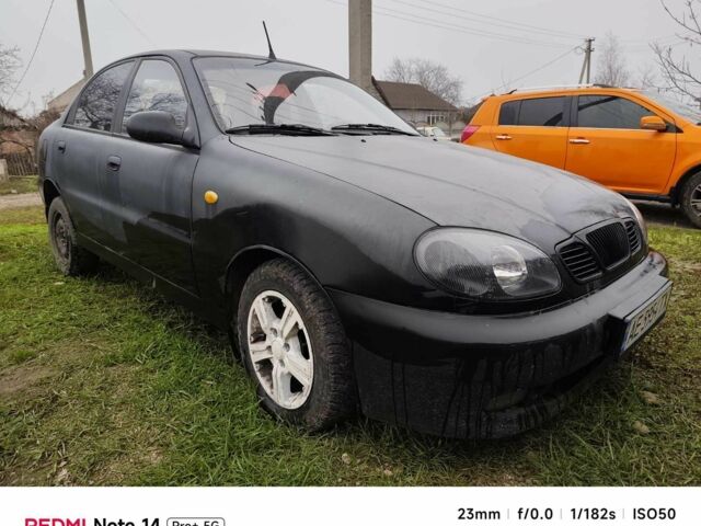 Чорний Деу Сенс, об'ємом двигуна 1.6 л та пробігом 230 тис. км за 2000 $, фото 3 на Automoto.ua