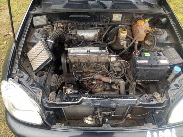 Чорний Деу Сенс, об'ємом двигуна 1.4 л та пробігом 171 тис. км за 1200 $, фото 1 на Automoto.ua