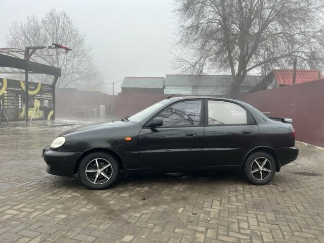 Черный Дэу Сенс, объемом двигателя 1.4 л и пробегом 193 тыс. км за 2200 $, фото 3 на Automoto.ua