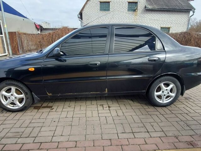 Черный Дэу Сенс, объемом двигателя 1.5 л и пробегом 250 тыс. км за 3000 $, фото 2 на Automoto.ua