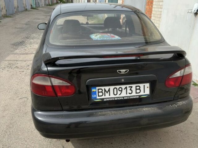 Чорний Деу Сенс, об'ємом двигуна 1.3 л та пробігом 318 тис. км за 1750 $, фото 1 на Automoto.ua