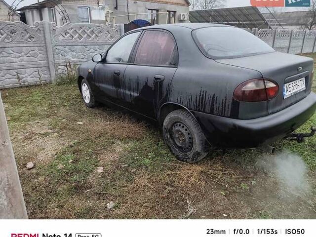 Черный Дэу Сенс, объемом двигателя 1.6 л и пробегом 230 тыс. км за 2000 $, фото 3 на Automoto.ua
