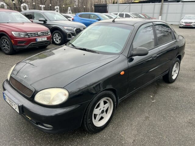 Черный Дэу Сенс, объемом двигателя 1.5 л и пробегом 222 тыс. км за 2400 $, фото 1 на Automoto.ua