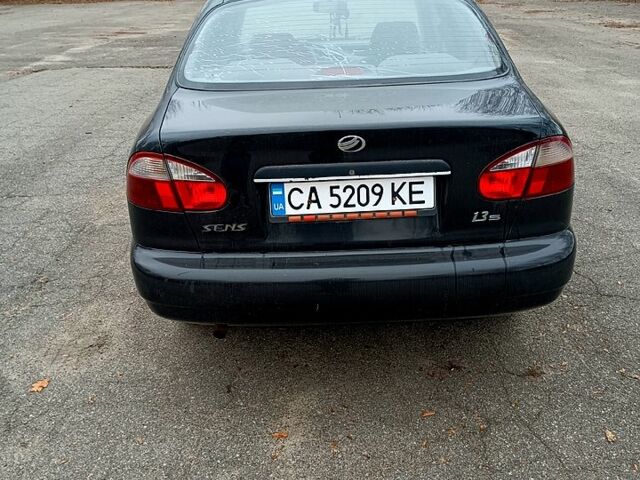 Черный Дэу Сенс, объемом двигателя 1.3 л и пробегом 0 тыс. км за 2200 $, фото 1 на Automoto.ua