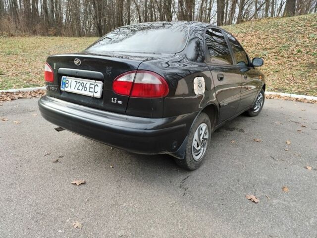 Черный Дэу Сенс, объемом двигателя 1.3 л и пробегом 93 тыс. км за 2450 $, фото 7 на Automoto.ua