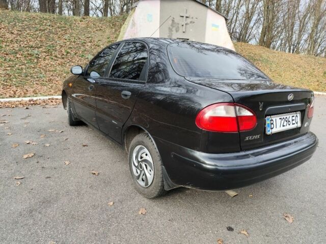 Черный Дэу Сенс, объемом двигателя 1.3 л и пробегом 93 тыс. км за 2450 $, фото 6 на Automoto.ua