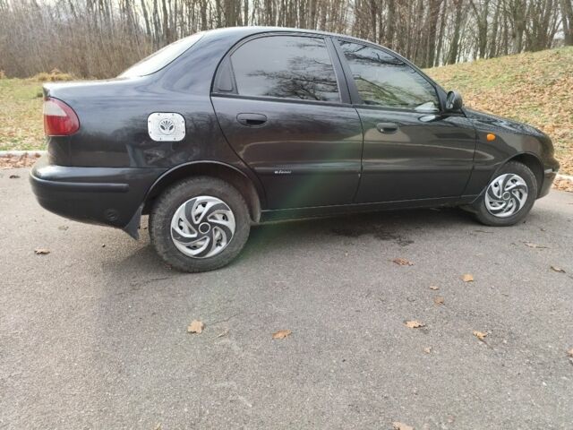 Черный Дэу Сенс, объемом двигателя 1.3 л и пробегом 93 тыс. км за 2450 $, фото 5 на Automoto.ua