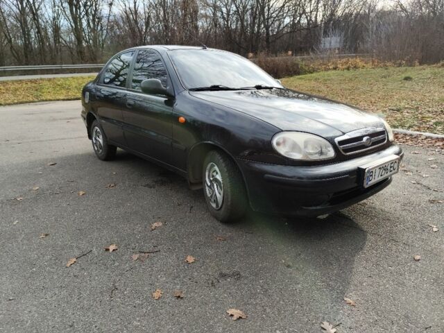 Черный Дэу Сенс, объемом двигателя 1.3 л и пробегом 93 тыс. км за 2450 $, фото 2 на Automoto.ua