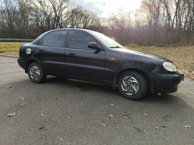 Черный Дэу Сенс, объемом двигателя 1.3 л и пробегом 93 тыс. км за 2450 $, фото 3 на Automoto.ua