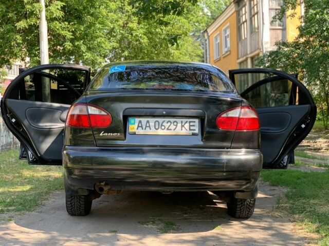 Черный Дэу Сенс, объемом двигателя 1.5 л и пробегом 138 тыс. км за 2000 $, фото 3 на Automoto.ua